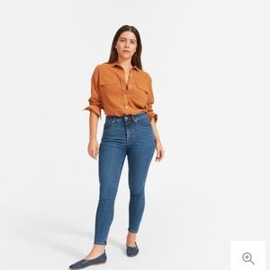 NWT Everlane Curvy High Rise Skinny Jean Size 29